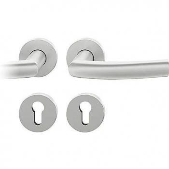 Poignée porte Zt. WC aluminium F1 12 1107 (FP)