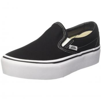 Vans Classic Slip-on Platform, Scarpe Infilare Donna, Nero (nero Blk), 40 Eu