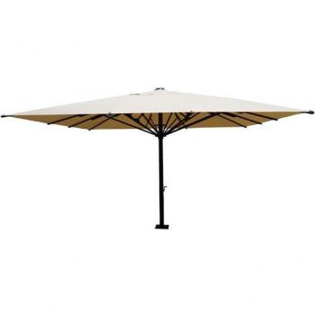 MCW D20 Sonnenschirm für Gastronomie – 5 m, Polyester/Alu, 90 kg, creme