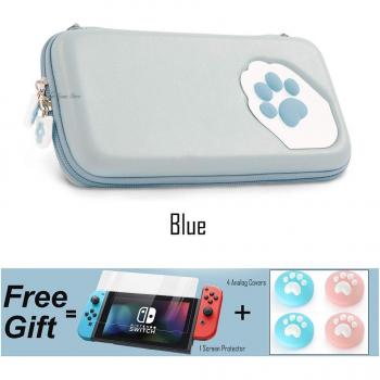 Slim Cat Paw Carrying Bag for Nintendo Switch