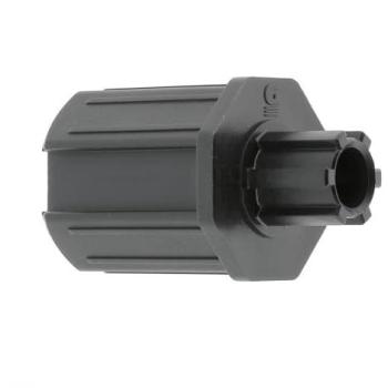 Embout de tube PVC pour store baie vitrée