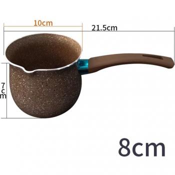 HeatSafe 1‑Touch Mini Coffee Pot – Non‑Sticky, Scald‑Proof Pan