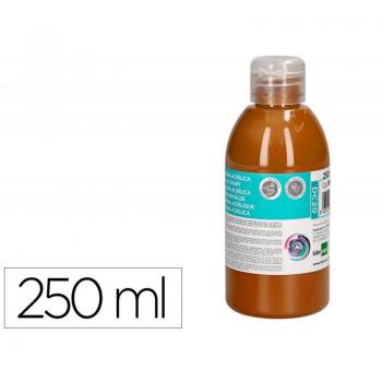 LiderPap Coloracrílico 250 ml Marrón