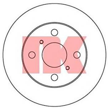 Disque de frein à 4 trous 229 × 16 mm (TOYOTA Starlet) – modèle NK 314566