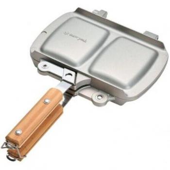 Snow Peak Toastiera per Tramezzini in Alluminio Taglia Unica