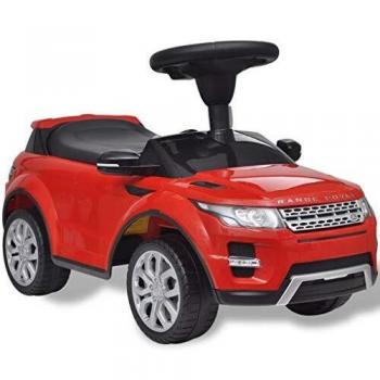 Autino Land Rover 348 per bambini con musica, rosso