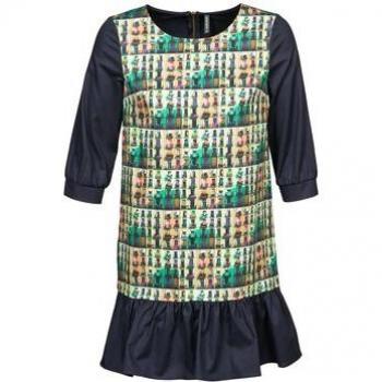 Robe courte Naf Naf ECAPS Multicolore FR 38,FR 40 femmes