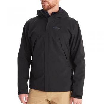 Marmot Men's Lightweight Black Precip Eco Pro Jacket, Size L