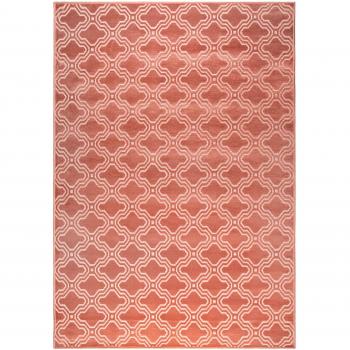 Feike Pink Tile Pattern Carpet