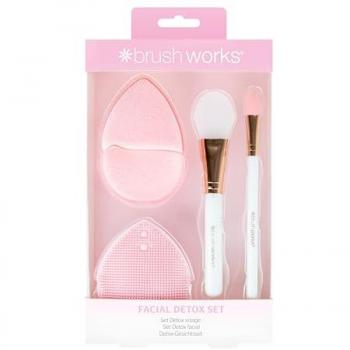 Regalo Brushworks Set Détox Facial – Coffret Nettoyage Visage