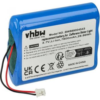 Pack batterie VHBW 3,7 V, 7800 mAh – remplacement lampe de table