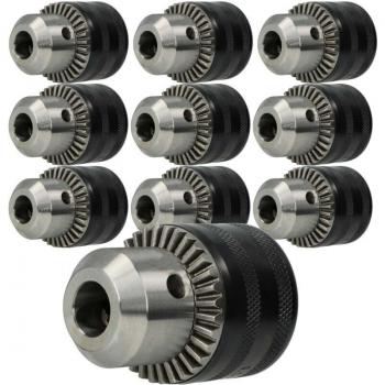 Kress 10‑Level Chuck Jaw Adapter 1.5‑13 mm (½″ × 20) – Universal Screwdriver/Hammer Drill Fit