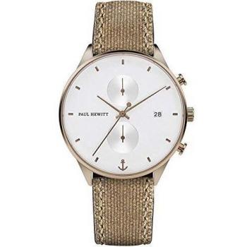 Bronze Finish 47M White Dial Chronometer for Men – Desert‑Theme Strap