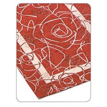 Tappeto Suardi Velour Camelia 65x220 cm Rosso