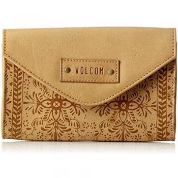 Cartera de Mujer Volcom Dezert Mist, Color Braun, Dimensiones 3x13x19 cm