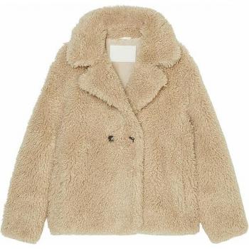 Marc O' Polo Camel Jacke Felloptik für Damen Größe 40