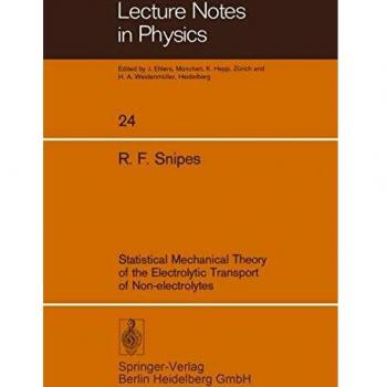 Statistical Mechanical Theory of the Electrolytic Transport of Non-electrolytes