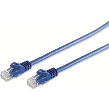 Netzwerkkabel RJ45 CAT 7 U/UTP, blau, 20 m