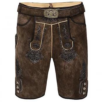 Kurze Lederhose Fabian aus Wildbock