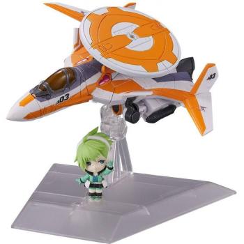 TAMASHII NATIONS VF-31E Siegfried (Chuck Mustang) und Reina Prowler Miniaturfigur