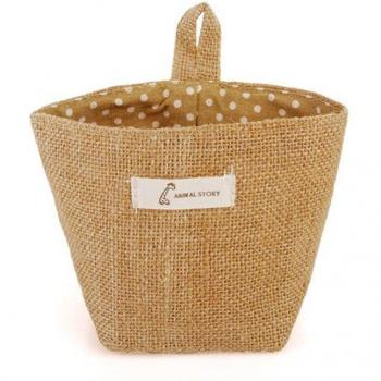 Conteneur de rangement en coton