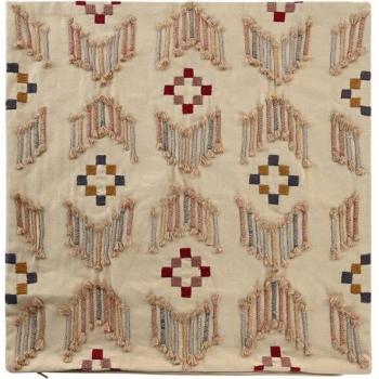 Cuscino Fodera Beige DKD Home Decor 50 x 50 cm