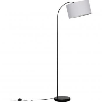 Curva Black Floor Lamp Base