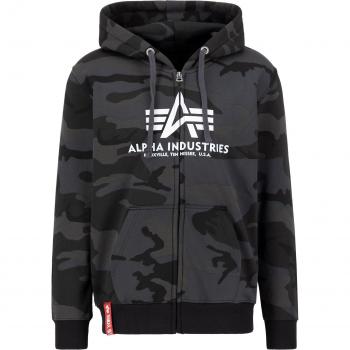 Alpha Industries Basic Camo Zip-Up Hoodie