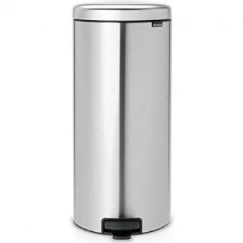 BRABANTIA Treteimer Newicon in Matt Steel Fingerprint Proof