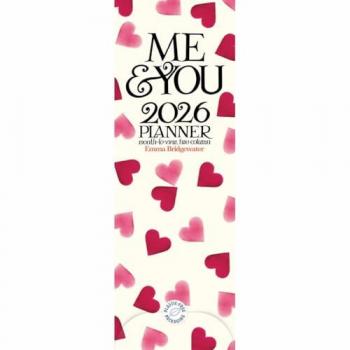Emma Bridgewater, Me & You Couples Slim Planner 2026