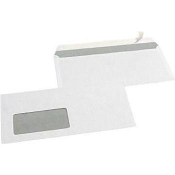 Enveloppes autocollantes avec fenêtre