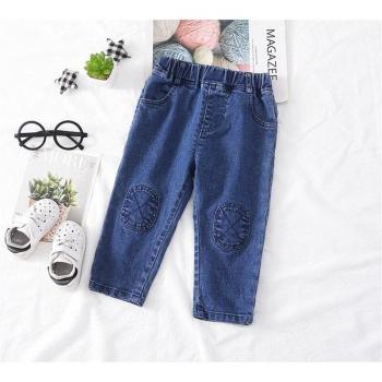 Baby Boys Elastic Waist Denim Jeans