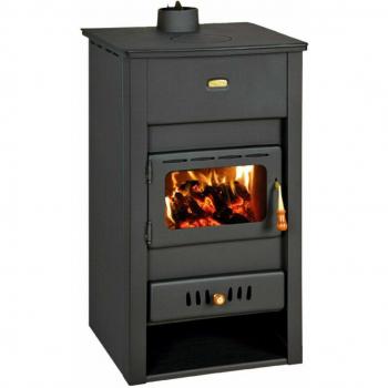 K2 CP‑W13 : Poêle à bois avec couverture en fonte