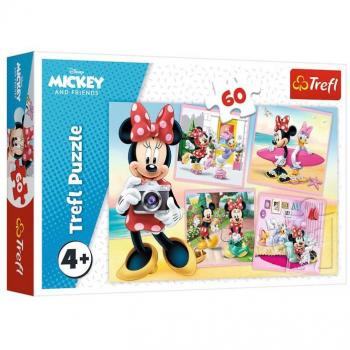 Puzzle 60 pièces Minnie Éblouissante Trefl