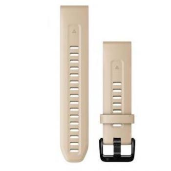 Bracelet Silicone Garmin QuickFit 20 mm Couleur Limestone Mixte