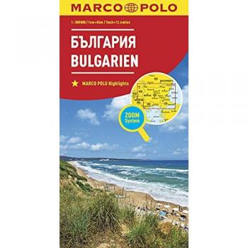 MARCO POLO Länderkarte Bulgarien 1:800 000