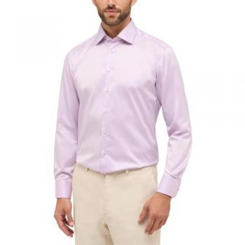 Eterna Langarmhemd MODERN FIT lila Herren