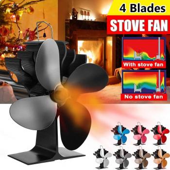 EnergySaver Black Stove Fan