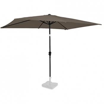 Neigbarer Sonnenschirm 200x300cm – Ideal für Terrasse und Garten