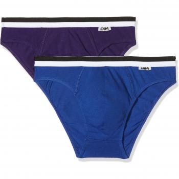 Unno DIM Basic AD005H1 Slip para Hombre, Azul