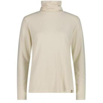 Damen-Weiß-CMP Sweat mit weitem Cut D40