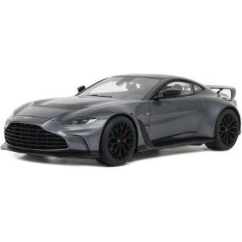 GT Spirit 1/18 Aston Martin V12 Vantage 2023 Gray Metallic Collector's Kit
