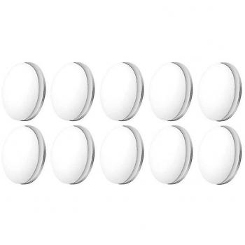 Poids pour rideaux magnétiques, 10 pcs, blanc