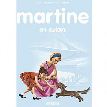 Martine en avion