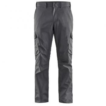 Pantalon de travail industriel 2D 1444, couleur gris/noir, taille 6XL – FR(64) – SE(C70) – Short