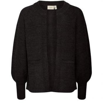 Damen Strickjacke FRANSA Eretta 4 in Schwarz, XXL