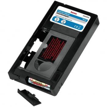 Hama Cassette adaptatrice VHS-C/VHS motorisée 6 mm Noir