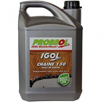 Huile de chaîne IGOL écologique pour tronçonneuse