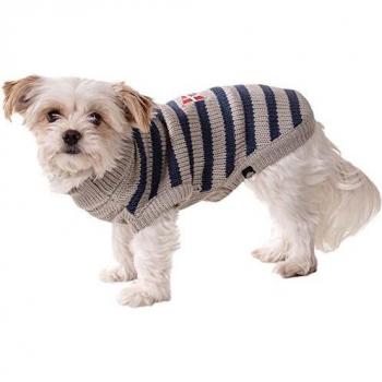 TX‑67548 „Milton“ – Pullover, L (55 cm), Grau‑Blau