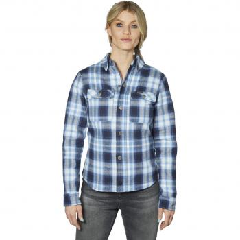 Rokker Seattle Rider T-Shirt Donna Blu XS